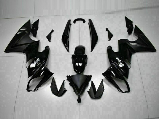 09-11 Glossy Black Kawasaki EX650 Motorcycle Fairings 09-11 Glossy Black Kawasaki EX650 Motorcycle Fairings