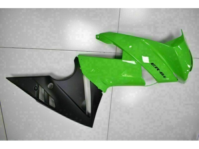 09-11 Green Black Kawasaki EX650 Motorcycle Fairing 09-11 Green Black Kawasaki EX650 Motorcycle Fairing