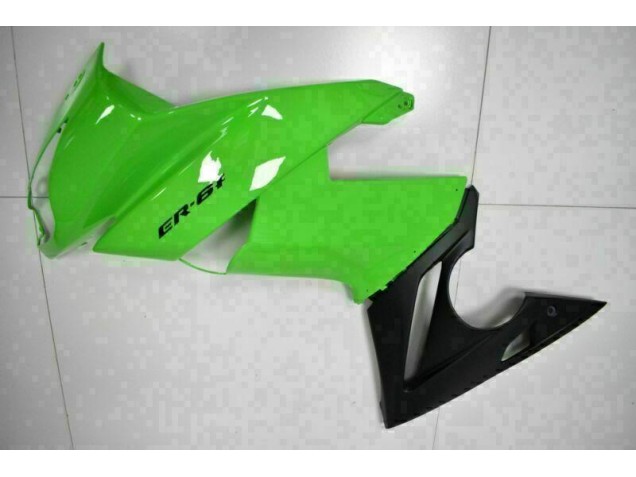 09-11 Green Black Kawasaki EX650 Motorcycle Fairing 09-11 Green Black Kawasaki EX650 Motorcycle Fairing