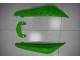 09-11 Green Black Kawasaki EX650 Motorcycle Fairing 09-11 Green Black Kawasaki EX650 Motorcycle Fairing