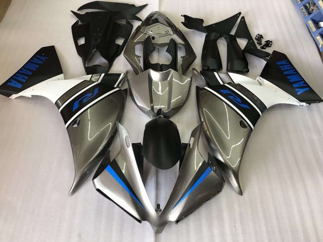 09-11 Silver Blue Yamaha YZF R1 Motorcycle Fairings 09-11 Silver Blue Yamaha YZF R1 Motorcycle Fairings