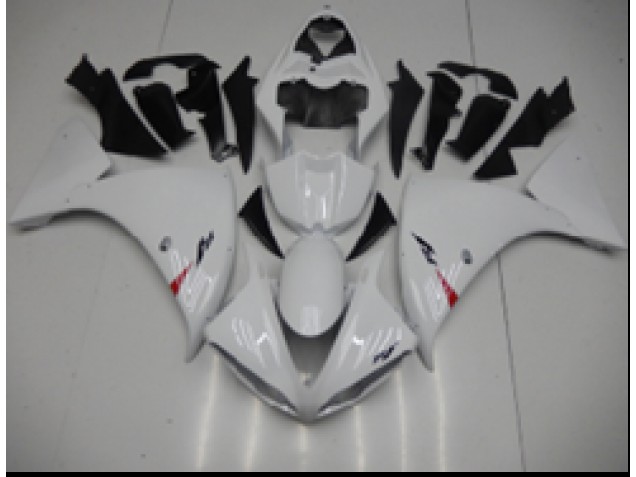 09-11 White Yamaha YZF R1 Motorcycle Fairings 09-11 White Yamaha YZF R1 Motorcycle Fairings