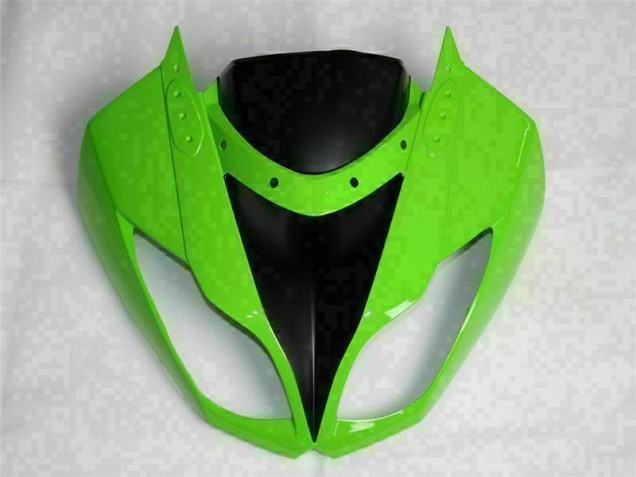 09-12 Black Green 636 Kawasaki ZX6R Motorcycle Fairings 09-12 Black Green 636 Kawasaki ZX6R Motorcycle Fairings