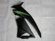 09-12 Black Green 636 Kawasaki ZX6R Motorcycle Fairings 09-12 Black Green 636 Kawasaki ZX6R Motorcycle Fairings