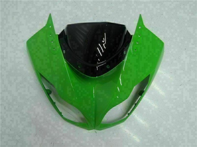 09-12 Black Green Kawasaki ZX6R Motorcycle Fairings 09-12 Black Green Kawasaki ZX6R Motorcycle Fairings