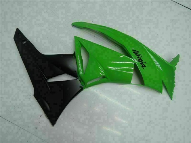 09-12 Black Green Kawasaki ZX6R Motorcycle Fairings 09-12 Black Green Kawasaki ZX6R Motorcycle Fairings