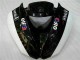 09-12 Black White 3M Touch4 Kawasaki ZX6R Motorcycle Fairing 09-12 Black White 3M Touch4 Kawasaki ZX6R Motorcycle Fairing