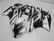 09-12 Black White Kawasaki ZX6R Motorcycle Fairings 09-12 Black White Kawasaki ZX6R Motorcycle Fairings