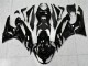 09-12 Black White Ninja Kawasaki ZX6R Motorcycle Fairings 09-12 Black White Ninja Kawasaki ZX6R Motorcycle Fairings