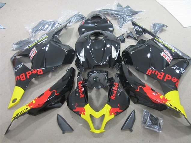 09-12 Black Yellow Red Bull Honda CBR600RR Motorcycle Fairings 09-12 Black Yellow Red Bull Honda CBR600RR Motorcycle Fairings