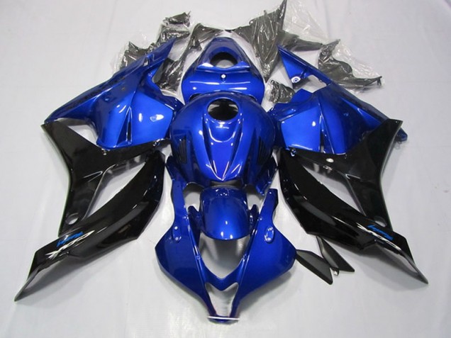 09-12 Blue Black Honda CBR600RR Motorcycle Fairings