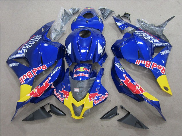 09-12 Blue Red Bull Honda CBR600RR Motorcycle Fairings 09-12 Blue Red Bull Honda CBR600RR Motorcycle Fairings