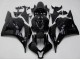 09-12 Glossy Black Honda CBR600RR Motorcycle Fairings