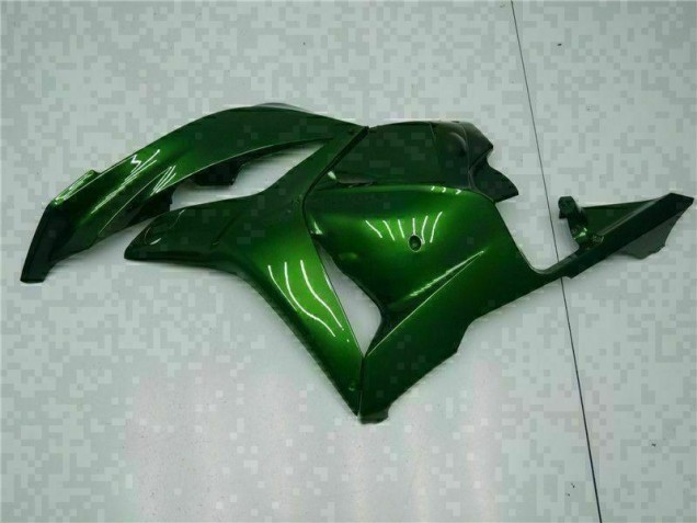 09-12 Green Honda CBR600RR Motorcycle Fairings