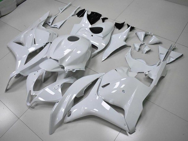 09-12 Pearl White Honda CBR600RR Motorcycle Fairings