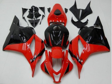 09-12 Red Black Honda CBR600RR Motorcycle Bodywork