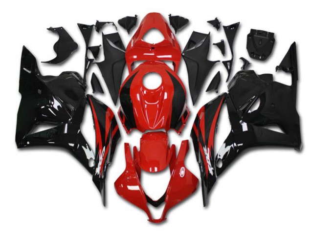 09-12 Red Black Honda CBR600RR Motorcycle Fairing Kits