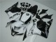 09-12 White Black Honda CBR600RR Motorcycle Fairing