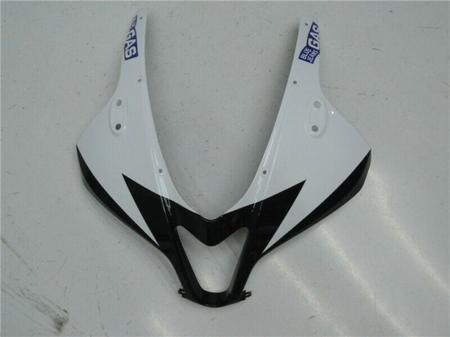 09-12 White Black Honda CBR600RR Motorcycle Fairing