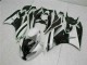 09-12 White Black Kawasaki ZX6R Motorcycle Fairings 09-12 White Black Kawasaki ZX6R Motorcycle Fairings