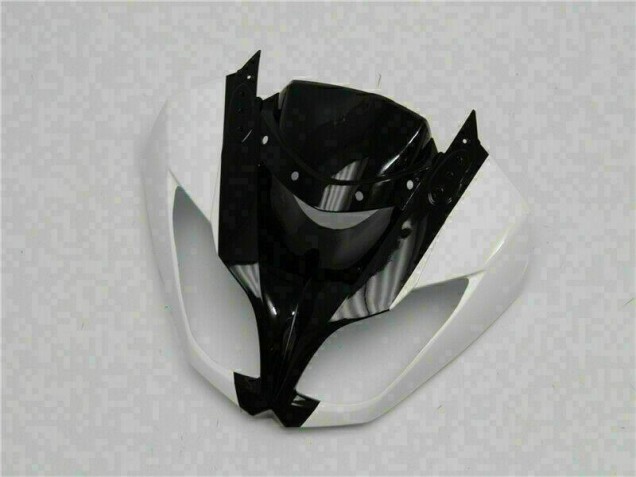 09-12 White Black Kawasaki ZX6R Motorcycle Fairings 09-12 White Black Kawasaki ZX6R Motorcycle Fairings