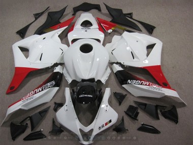 09-12 White Red Black Mugen Honda CBR600RR Motorcycle Fairings