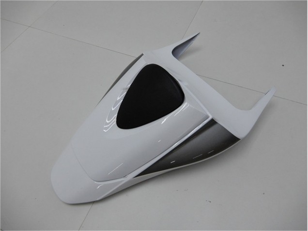 09-12 White Silver Black Honda CBR600RR Motorcycle Fairings