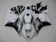 09-12 White Silver Black Honda CBR600RR Motorcycle Fairings