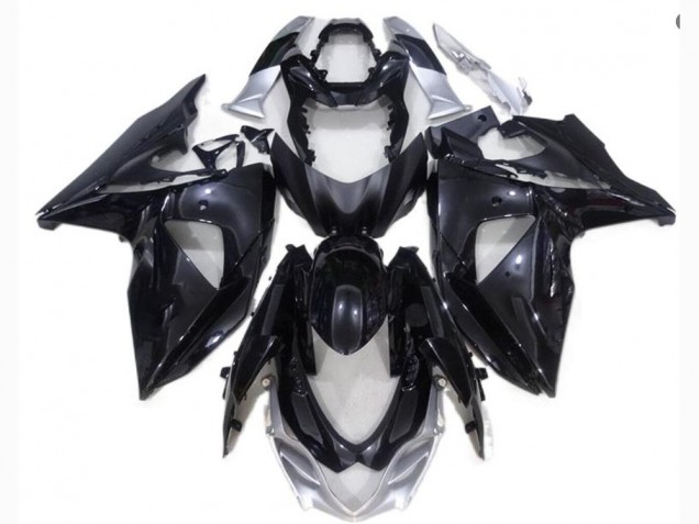 09-16 Black Silver Suzuki GSXR 1000 Motorcycle Fairings 09-16 Black Silver Suzuki GSXR 1000 Motorcycle Fairings