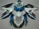 09-16 Blue White Suzuki GSXR 1000 ABS Motorcycle Fairings 09-16 Blue White Suzuki GSXR 1000 ABS Motorcycle Fairings