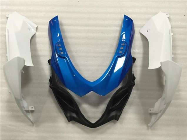 09-16 Blue White Suzuki GSXR 1000 Motorcycle Fairing Kits & Plastic 09-16 Blue White Suzuki GSXR 1000 Motorcycle Fairing Kits & Plastic