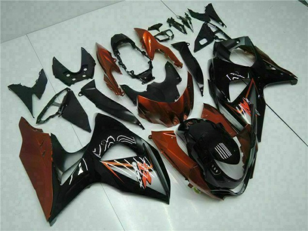 09-16 Brown Black Suzuki GSXR 1000 Motorcycle Fairing 09-16 Brown Black Suzuki GSXR 1000 Motorcycle Fairing