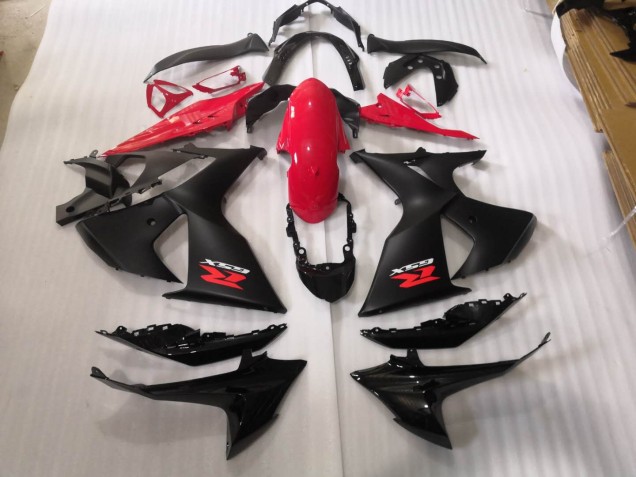09-16 Glossy Matte Black Suzuki GSXR 1000 Motorcycle Fairings 09-16 Glossy Matte Black Suzuki GSXR 1000 Motorcycle Fairings