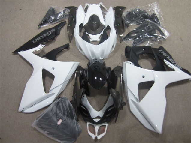 09-16 White Black Suzuki GSXR 1000 Full Motorcycle Fairing Kits 09-16 White Black Suzuki GSXR 1000 Full Motorcycle Fairing Kits