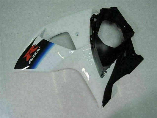 09-16 White Black Suzuki GSXR 1000 Motorcycle Bodywork 09-16 White Black Suzuki GSXR 1000 Motorcycle Bodywork