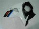 09-16 White Black Suzuki GSXR 1000 Motorcycle Bodywork 09-16 White Black Suzuki GSXR 1000 Motorcycle Bodywork