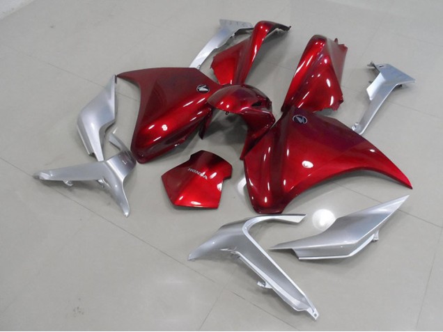 10-14 Red Honda VFR1200 Motorcycle Fairings
