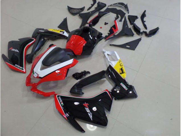 11-18 Black Red White Aprilia RS4 50 125 Motorcycle Fairings 11-18 Black Red White Aprilia RS4 50 125 Motorcycle Fairings