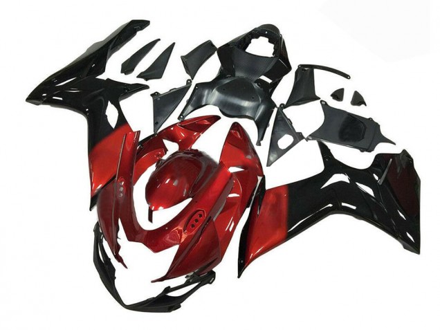 11-21 Red Black Suzuki GSXR 600/750 Motorcycle Fairings 11-21 Red Black Suzuki GSXR 600/750 Motorcycle Fairings