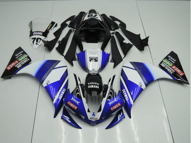 12-14 Blue Black Sterilgarda Yamaha YZF R1 Motorcycle Fairings 12-14 Blue Black Sterilgarda Yamaha YZF R1 Motorcycle Fairings