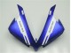 12-14 Blue White Black Yamaha YZF R1 Motorcycle Fairings 12-14 Blue White Black Yamaha YZF R1 Motorcycle Fairings