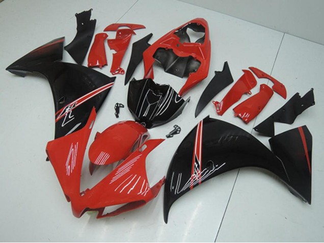 12-14 Red Black Yamaha YZF R1 Motorcycle Fairings 12-14 Red Black Yamaha YZF R1 Motorcycle Fairings