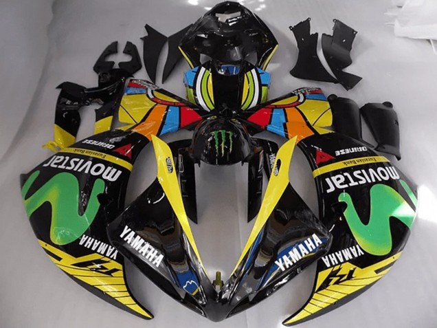 12-14 Rossi Movistar Yamaha YZF R1 Motorcycle Fairings 12-14 Rossi Movistar Yamaha YZF R1 Motorcycle Fairings