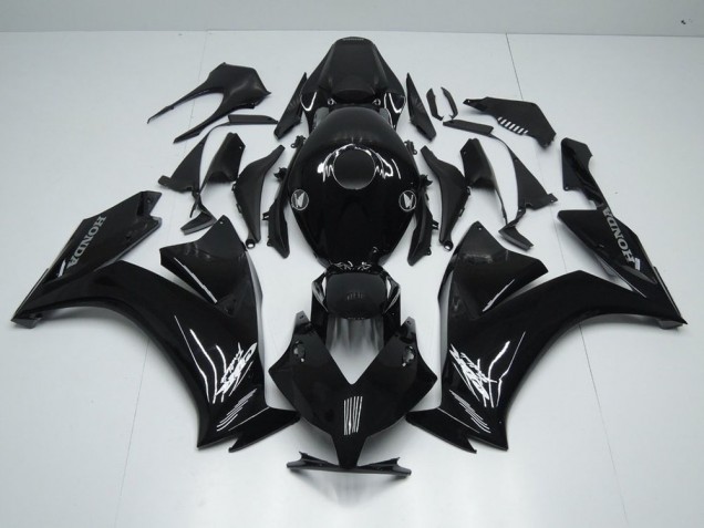 12-16 Glossy Black Honda CBR1000RR Motorcycle Fairing 12-16 Glossy Black Honda CBR1000RR Motorcycle Fairing