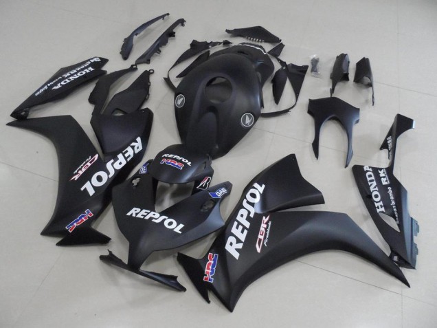 12-16 Matte Black Repsol Honda CBR1000RR Motorcycle Fairings 12-16 Matte Black Repsol Honda CBR1000RR Motorcycle Fairings