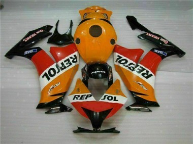 12-16 Orange Honda CBR1000RR Motorcycle Fairings