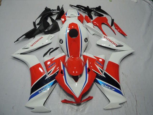 12-16 Red White Blue Honda CBR1000RR Motorcycle Fairing 12-16 Red White Blue Honda CBR1000RR Motorcycle Fairing