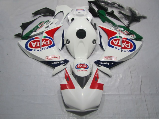 12-16 Red White PATA Honda CBR1000RR Motorcycle Fairings 12-16 Red White PATA Honda CBR1000RR Motorcycle Fairings