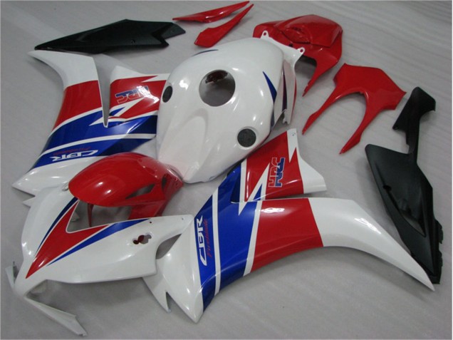 12-16 White Blue Red Honda CBR1000RR Motorcycle Fairing 12-16 White Blue Red Honda CBR1000RR Motorcycle Fairing