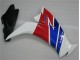 12-16 White Blue Red Honda CBR1000RR Motorcycle Fairing 12-16 White Blue Red Honda CBR1000RR Motorcycle Fairing